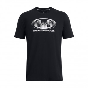 UA M Glitch Logo SS (Uomo)