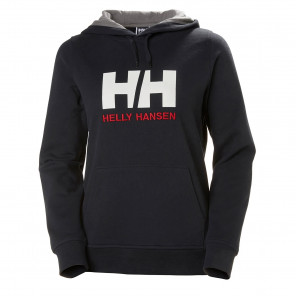 HELLY HANSEN W HH Logo Hoodie (Donna) Blu Marino